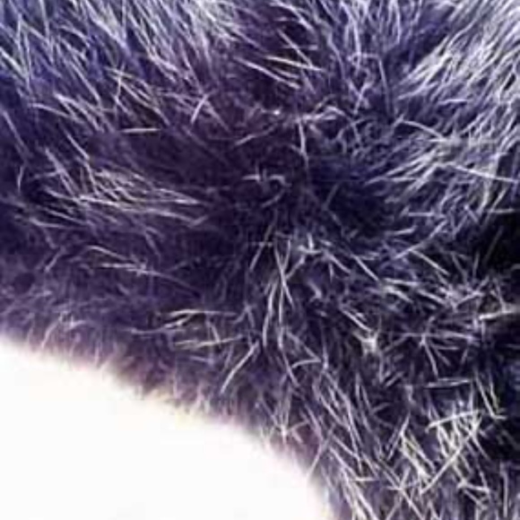 FOX FUR HEAD BAND, TAG ON NEW, NAVY FOX, ONE SIZE, GENUINE FOX SOFT AND GORGEOUS - Picture 3 of 5